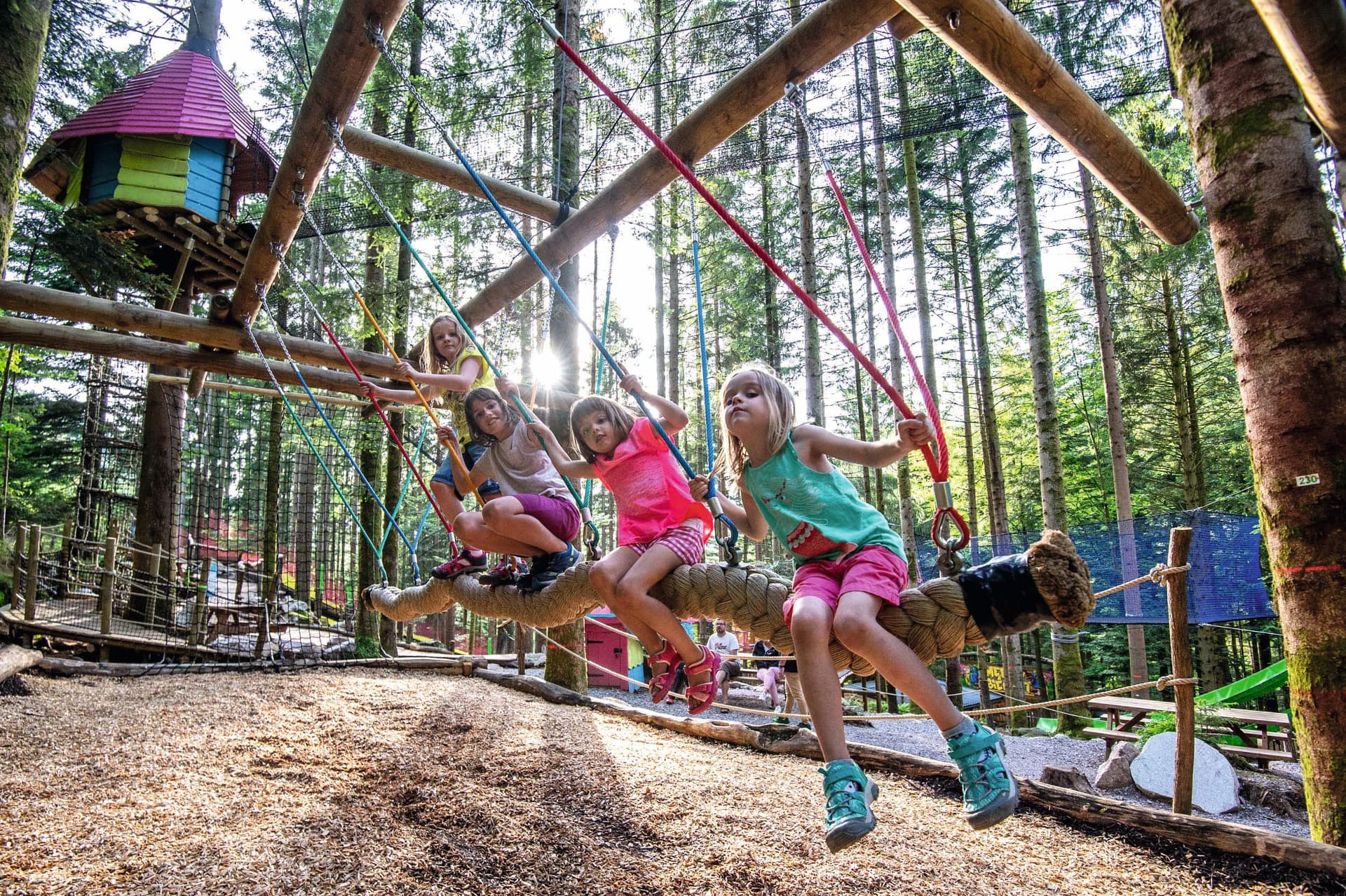 le bois des lutins la bresse, jeux et activité en forêt dans les vosges