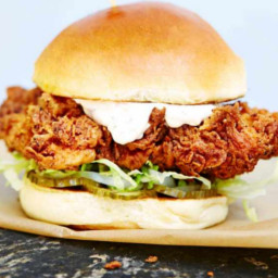 Burger poulet chicken